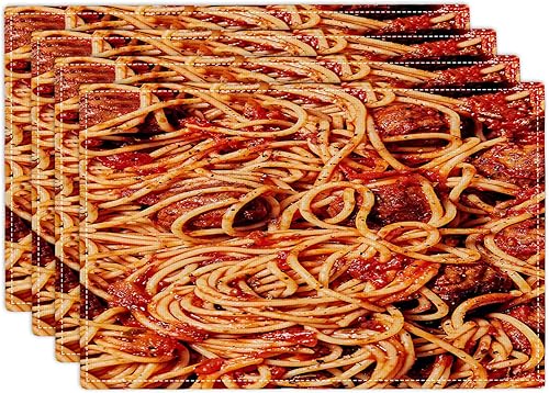 Miniatura 11 de Juego de 4 manteles individuales florales y colibríes, lavables, para decoración del hogar, fiesta, interior, cocina, comedor, 12 x 18 pulgadas