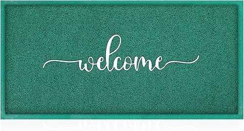 Miniatura 16 de AAZZKANG Tapete de bienvenida antideslizante para exteriores, atrapa rápidamente la suciedad, fácil de limpiar, para puerta delantera, interiores