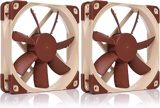 Noctua NF-S12A FLX, Premium Quiet Fan, 3-Pin (120mm, Brown) (Pack of 2)