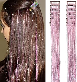 12 Pcs Hair Tinsel