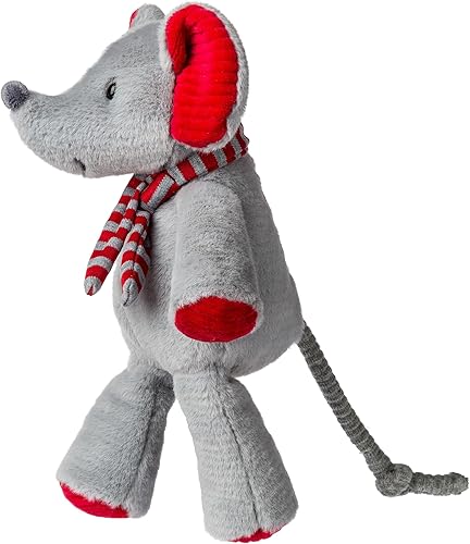 Miniatura 3 de Mary Meyer Juguete suave del zoológico de malvaviscos de peluche, 9 pulgadas, ratón de muérdago junior