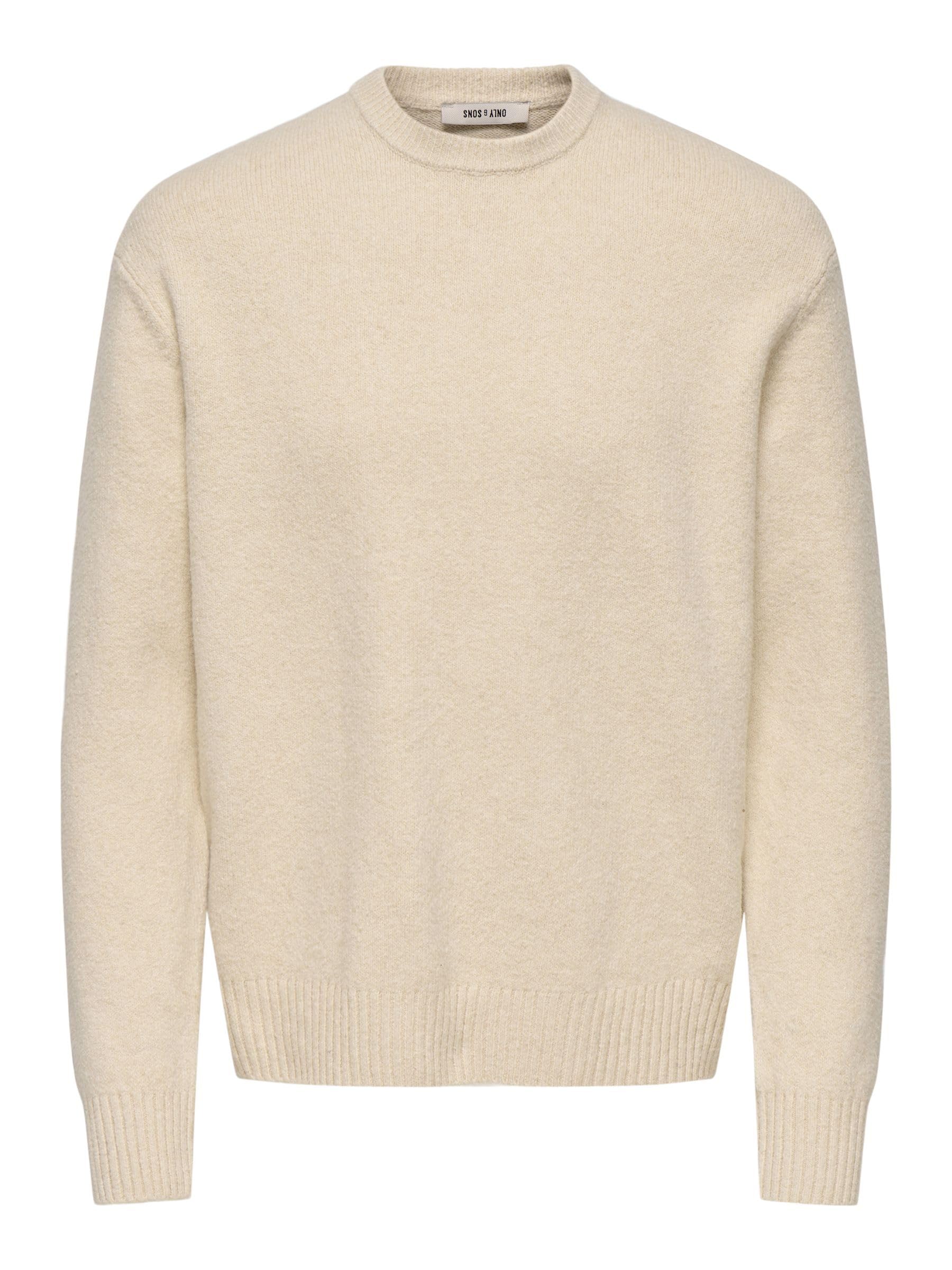 Only & Sons Herren Onsjames RLX Crew Knit Onsjames RLX Crew Knit (1er Pack)