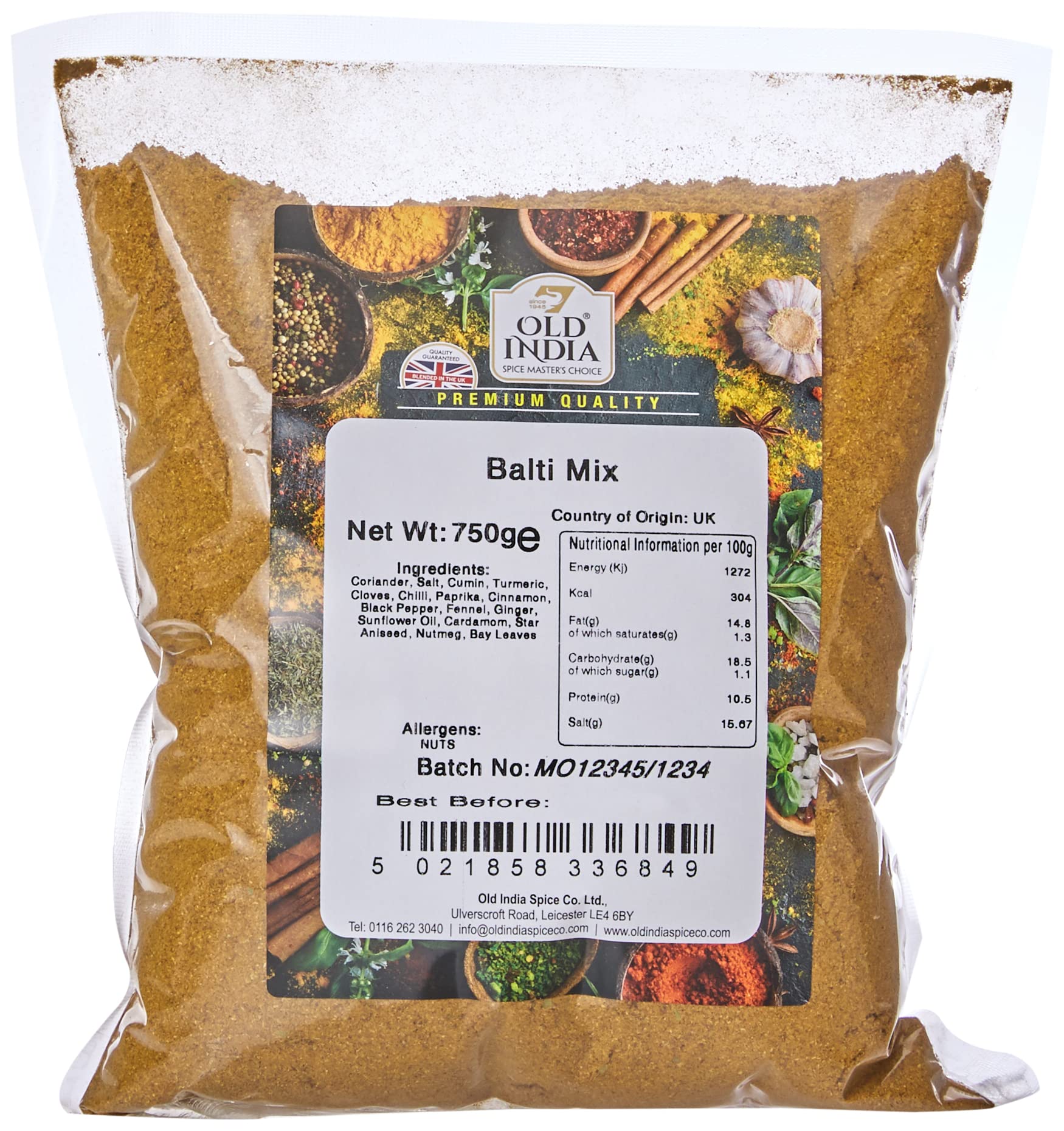 Old India Balti Mix 750 g