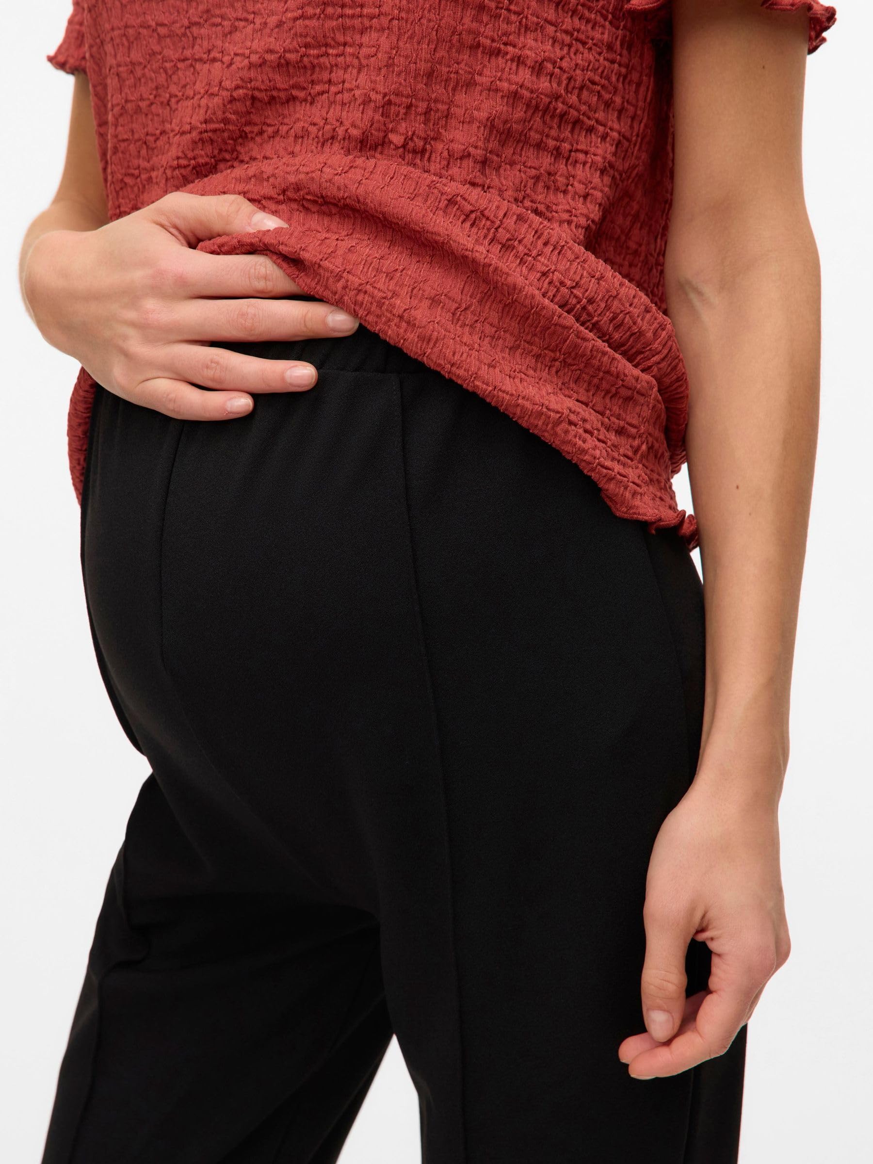 MAMALICIOUS Female Hose Normal geschnitten Hohe Taille Hosen | Trousers