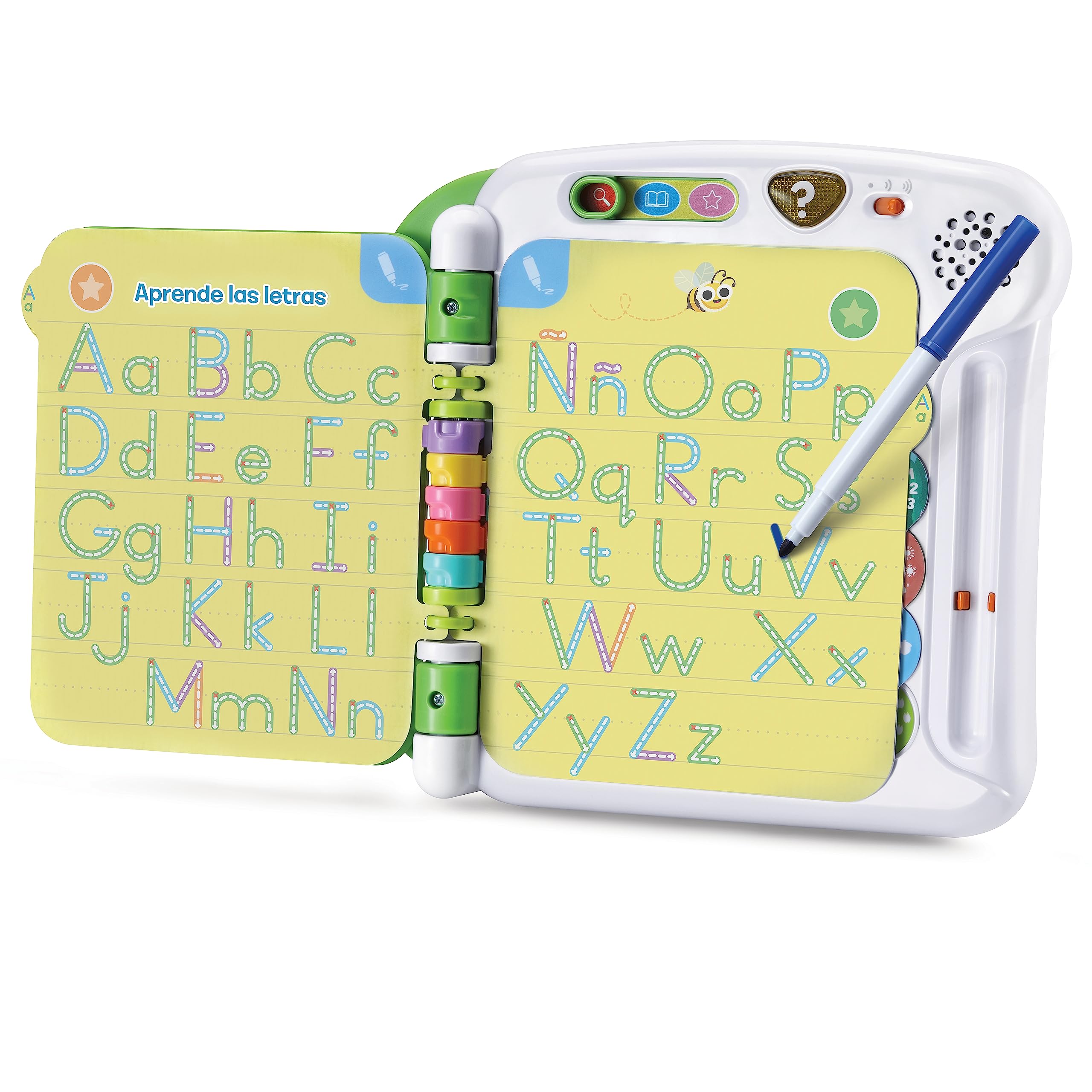 VTech - Libro de los 100 aprendizajes, Juguete Educativo Interactivo para niños +3 años, Aprende a Escribir, Versión ESP