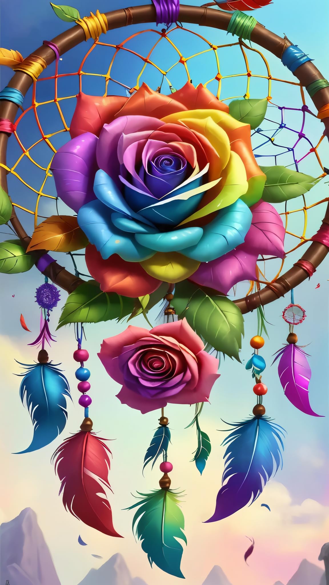 ARTGOTO Dream Catcher Diamond Painting Kit for Adults 15.7 x 27.5 Inch