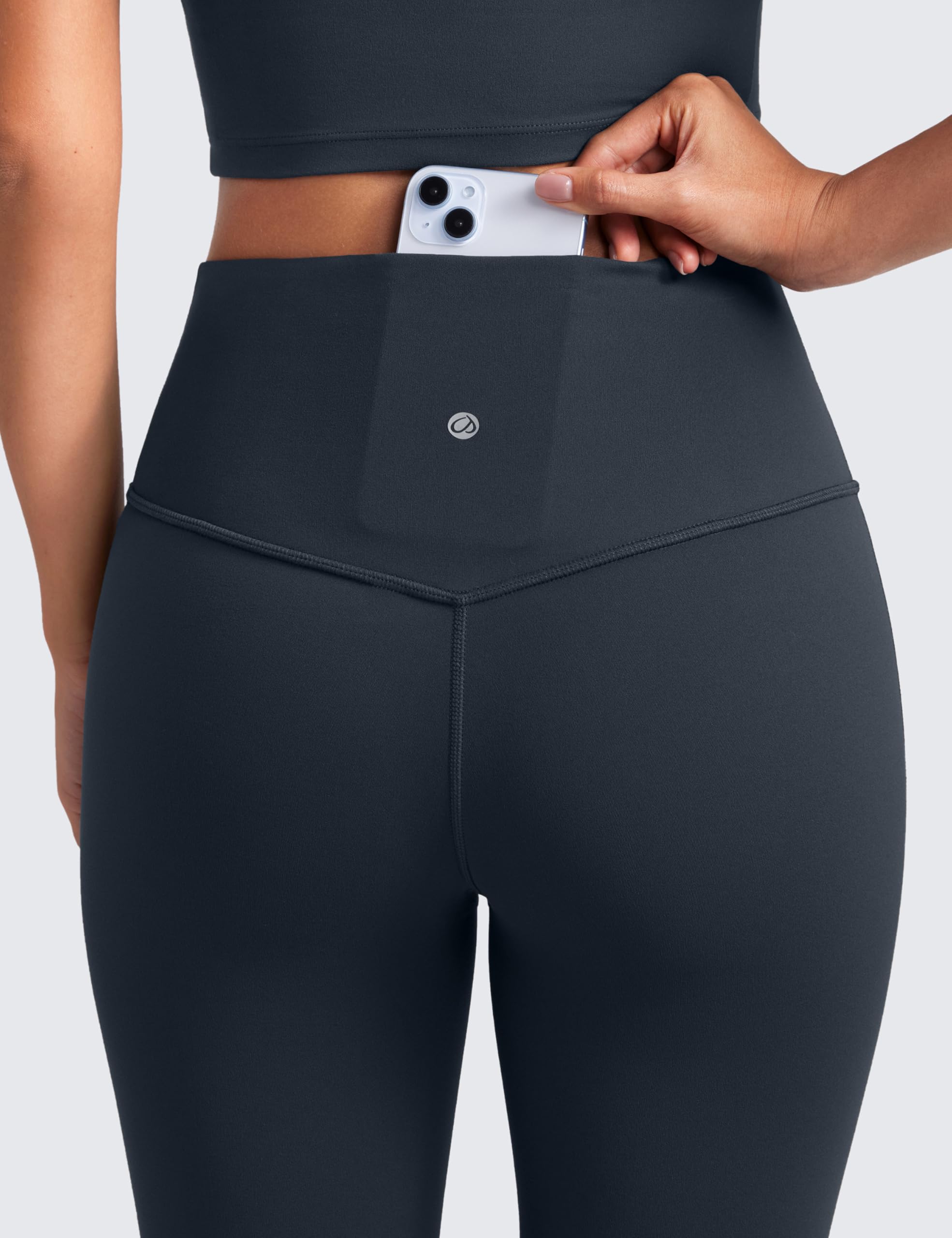 CRZ YOGA Spodnie dzwony Butterluxe z kieszenią, RS117A - Leggings Kobiety