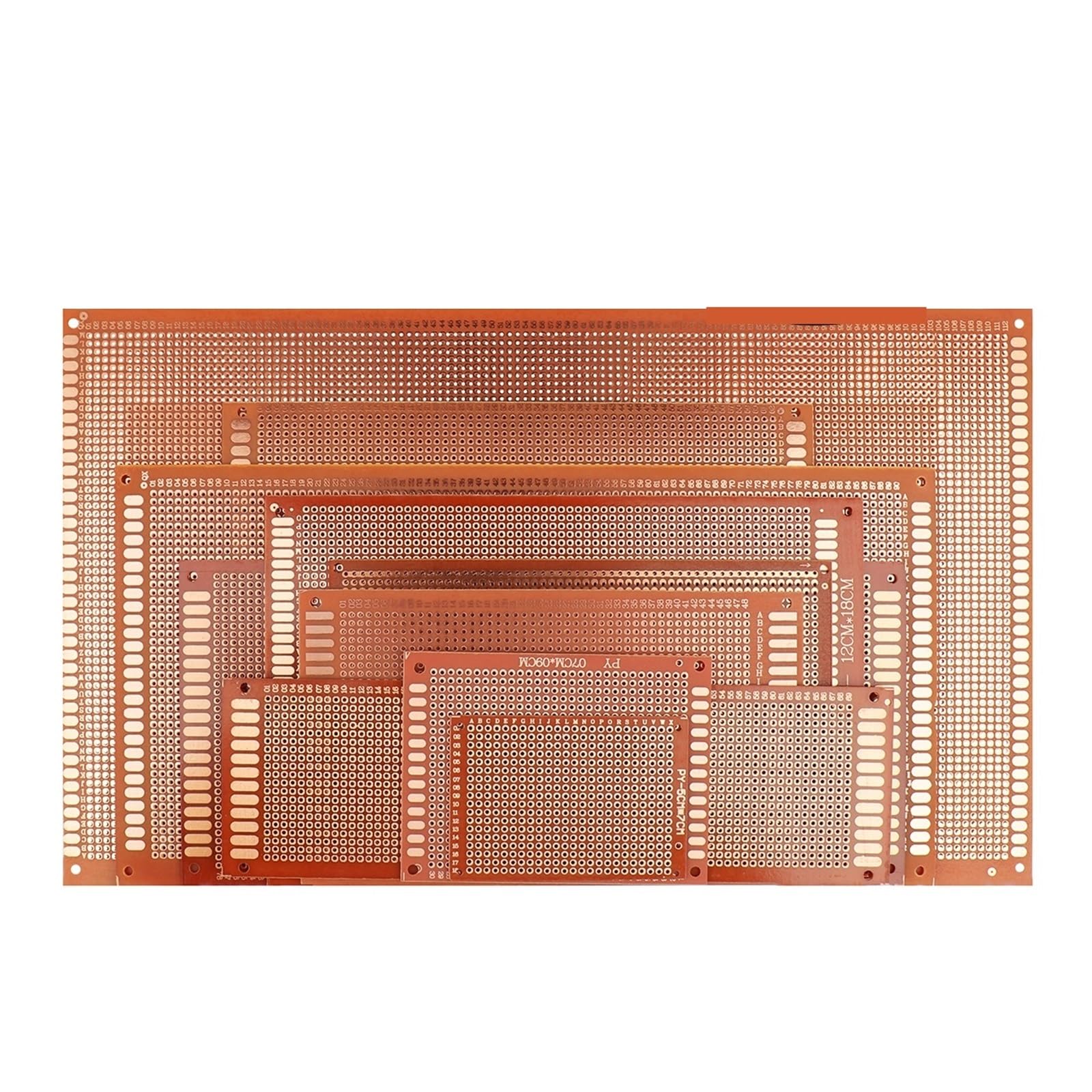 Carte d'amplificateur PCB 5x7 cm en lot de 2 pièces pour circuit imprimé