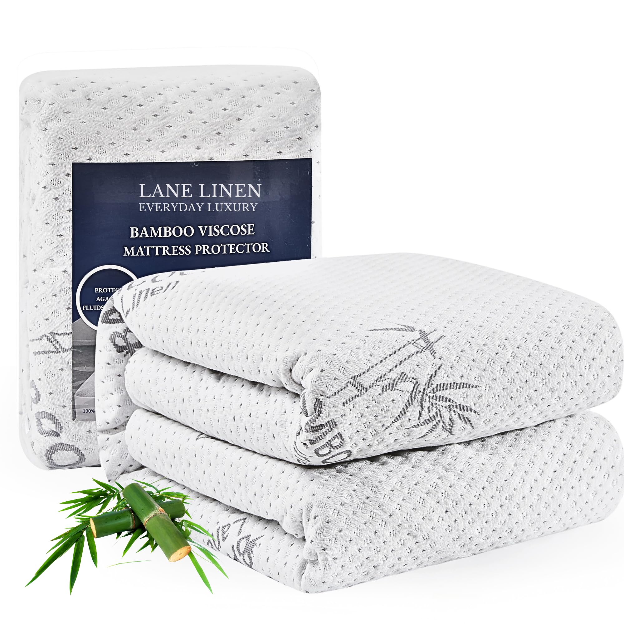 Small Double Mattress Protector – Bamboo Cooling Waterproof, 120x190cm