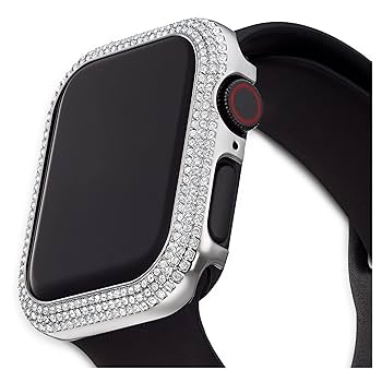 Apple Watch Case – Crystal （Leather）44MM Apple Watch Crystal Case and Band
