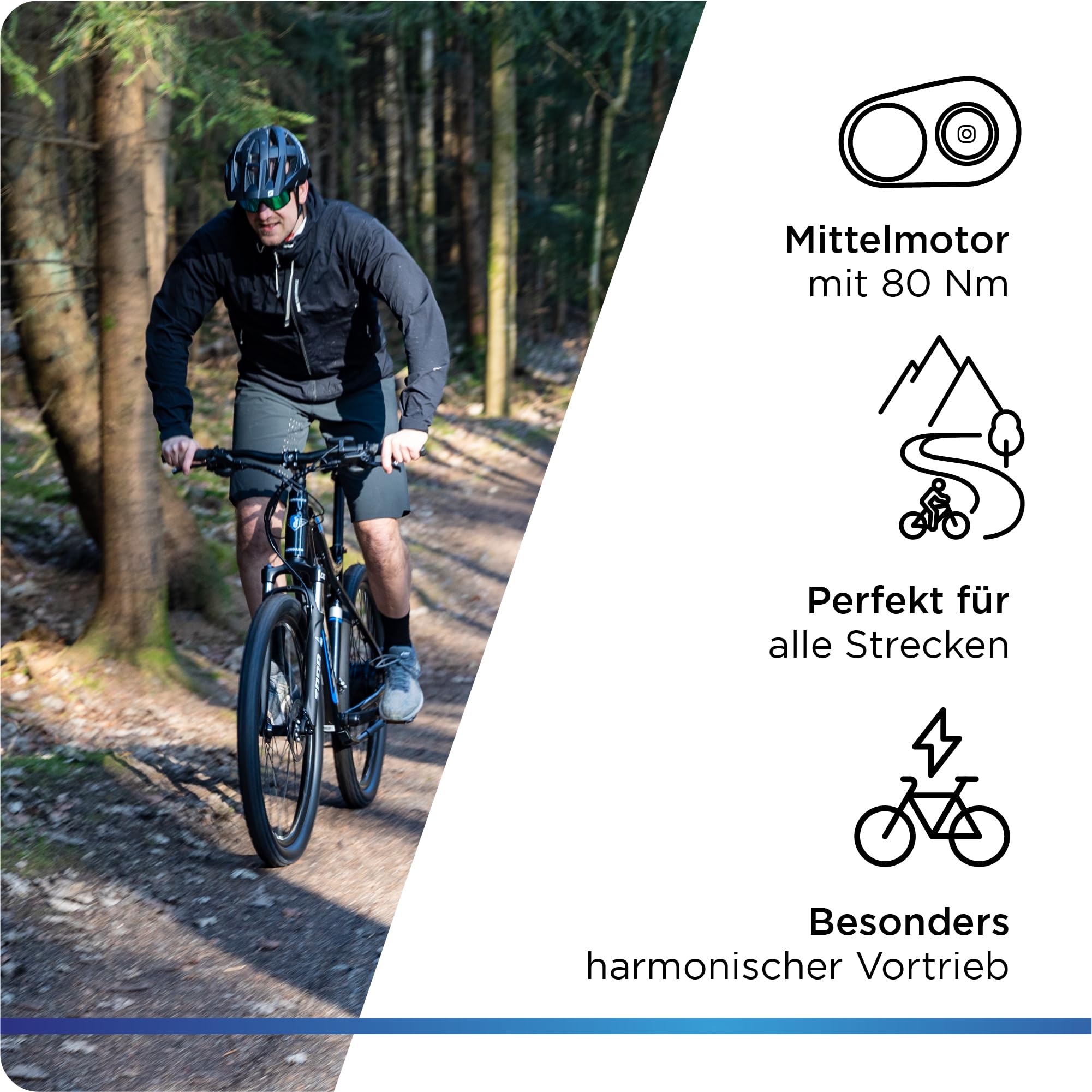 ZÜNDAPP X700 Ebike Mountainbike 27,5 Zoll Fahrrad Damen und Herren 165-190 cm Elektrofahrrad Ananda Mittelmotor 504 Wh Akku MTB Hardtail E Bike Scheibenbremse Pedelec