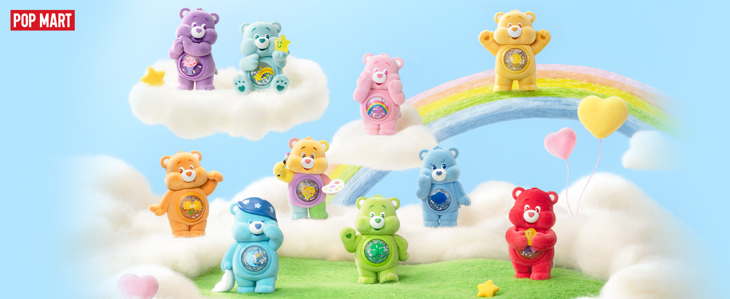 Amazon.com: POP MART Care Bears Colorful Hugs Series Blind Box Amazon.com: POP MART Care Bears Colorful Hugs Series Blind Box