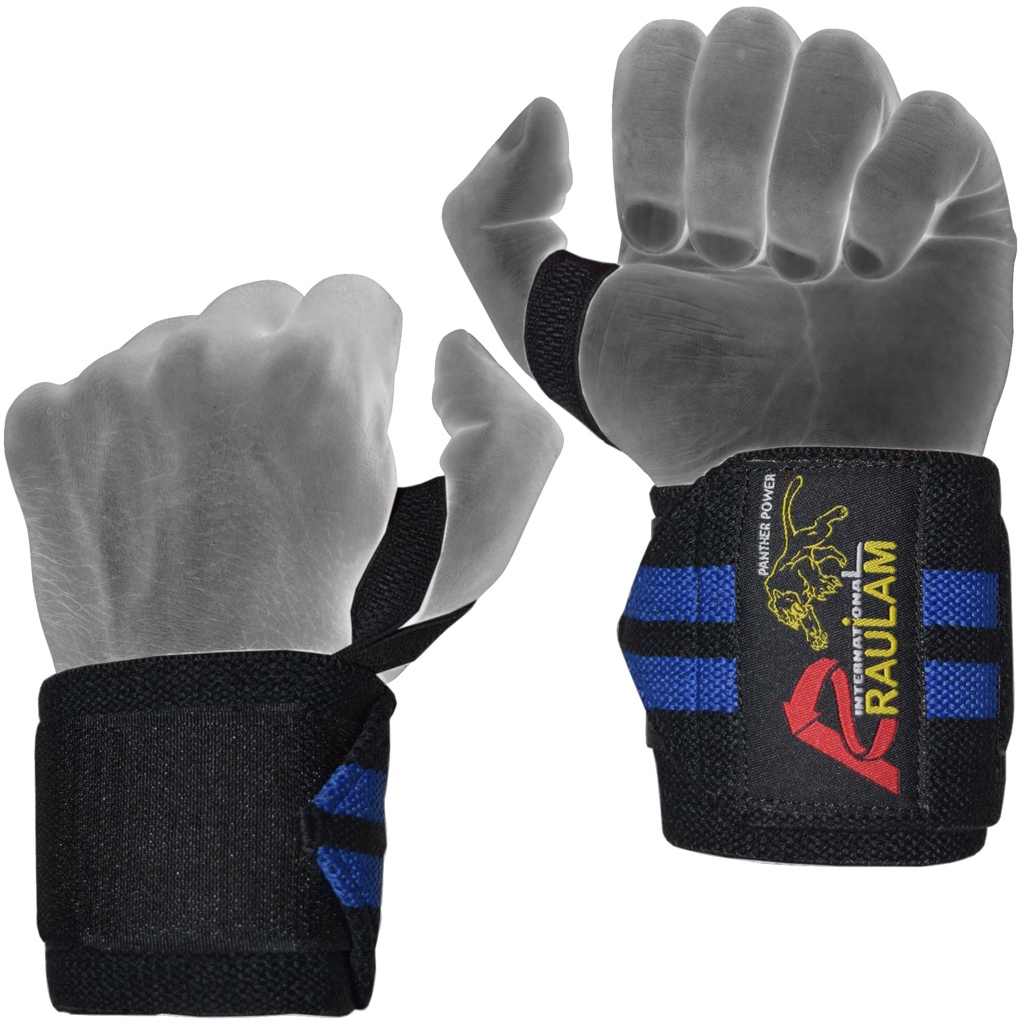 Wrist Wraps / Weight lifting Wrist Wraps Lifting Supports / Weightlifting Wrist Wraps CrossFit and Powerlifting Unisex Improve Hand Strength & Support During Weight Lifting hand wraps.