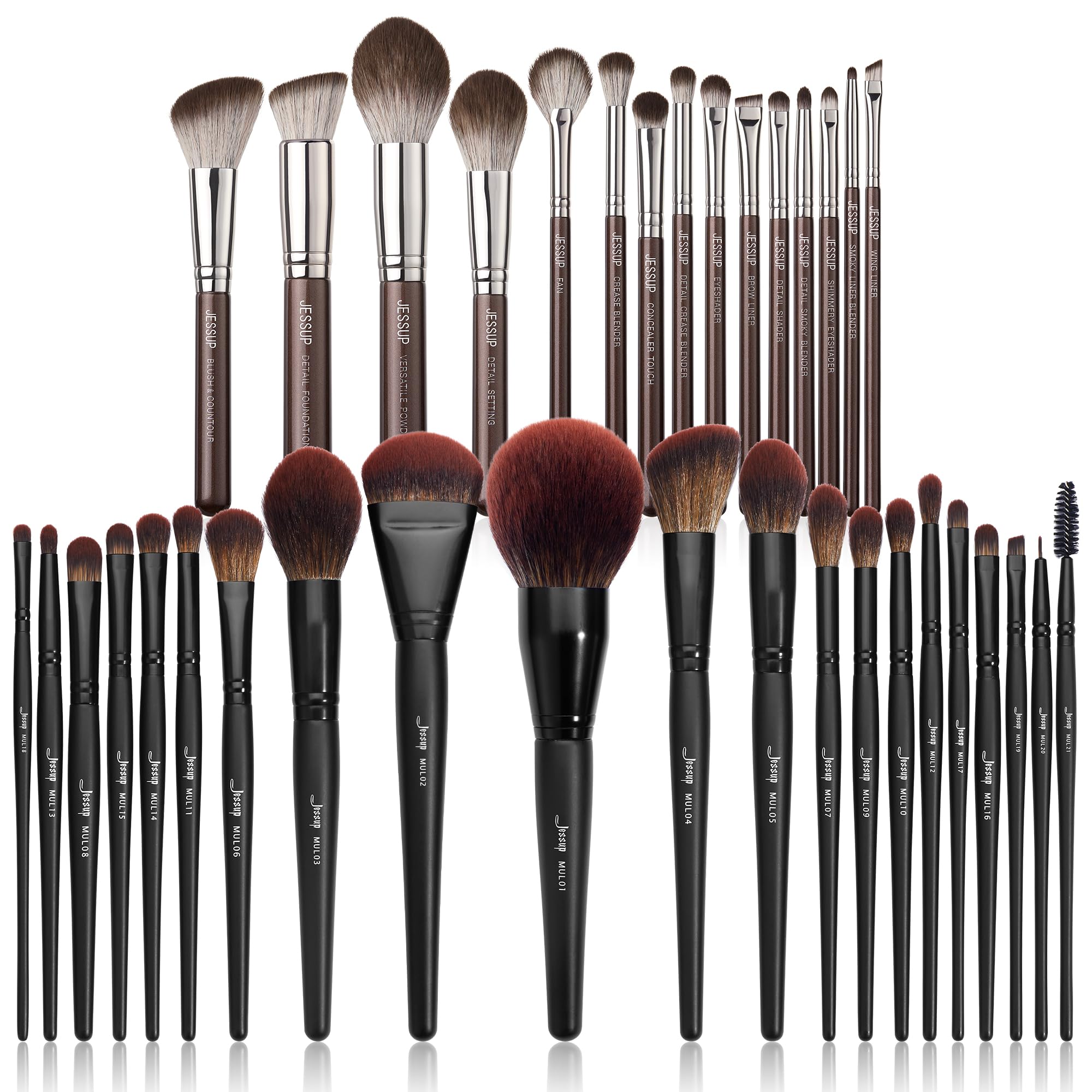 Jessup Pinselset Makeup T498+T271