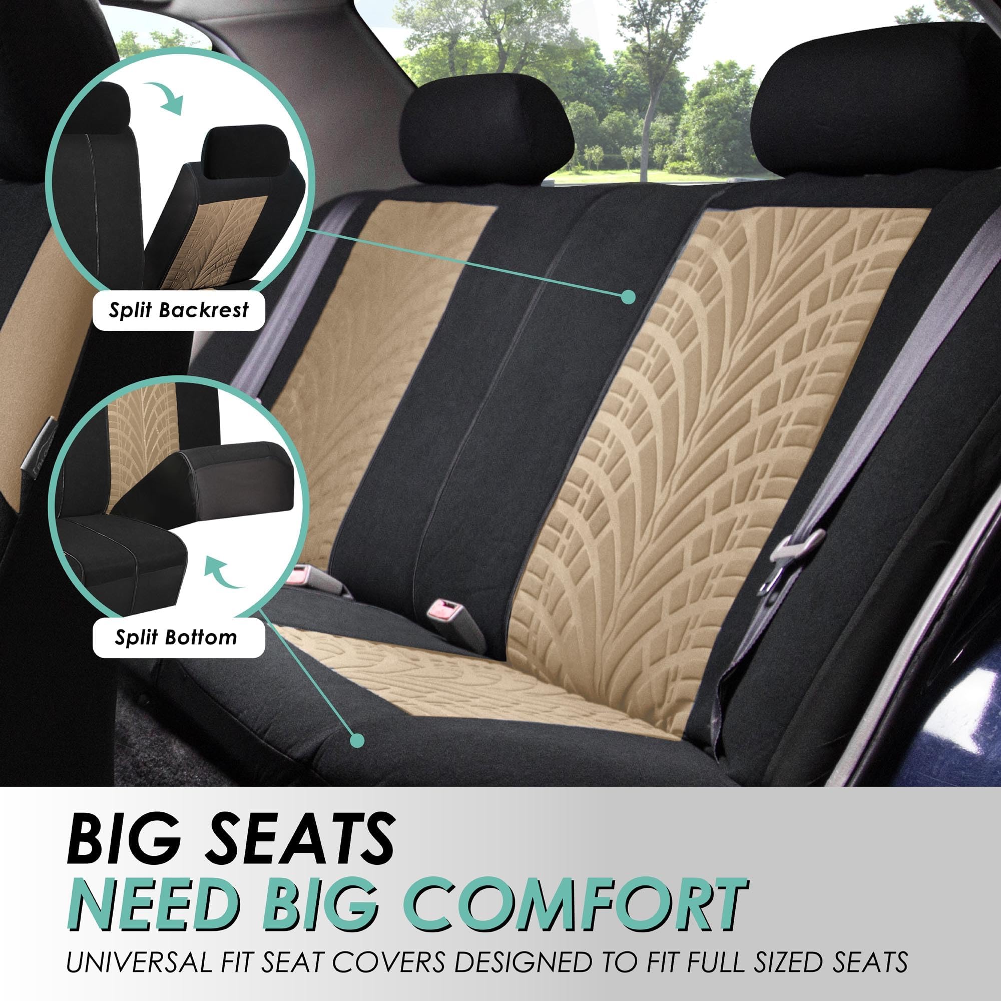 Autostoelhoezen Sets voor Toyota Aygo X AB70 2021 2022 2023 2024 2025, Autostoelhoezen Voor Achter All-Weather Antislip Ademende Beschermhoezen Zitkussens Stoelbeschermer Accessoires