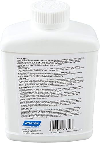 Miniatura 3 de Victorinox Sacapuntas de cocina, aceite mineral especialmente formulado de grado farmacopea - XB5, 1 pinta 4.3392.1