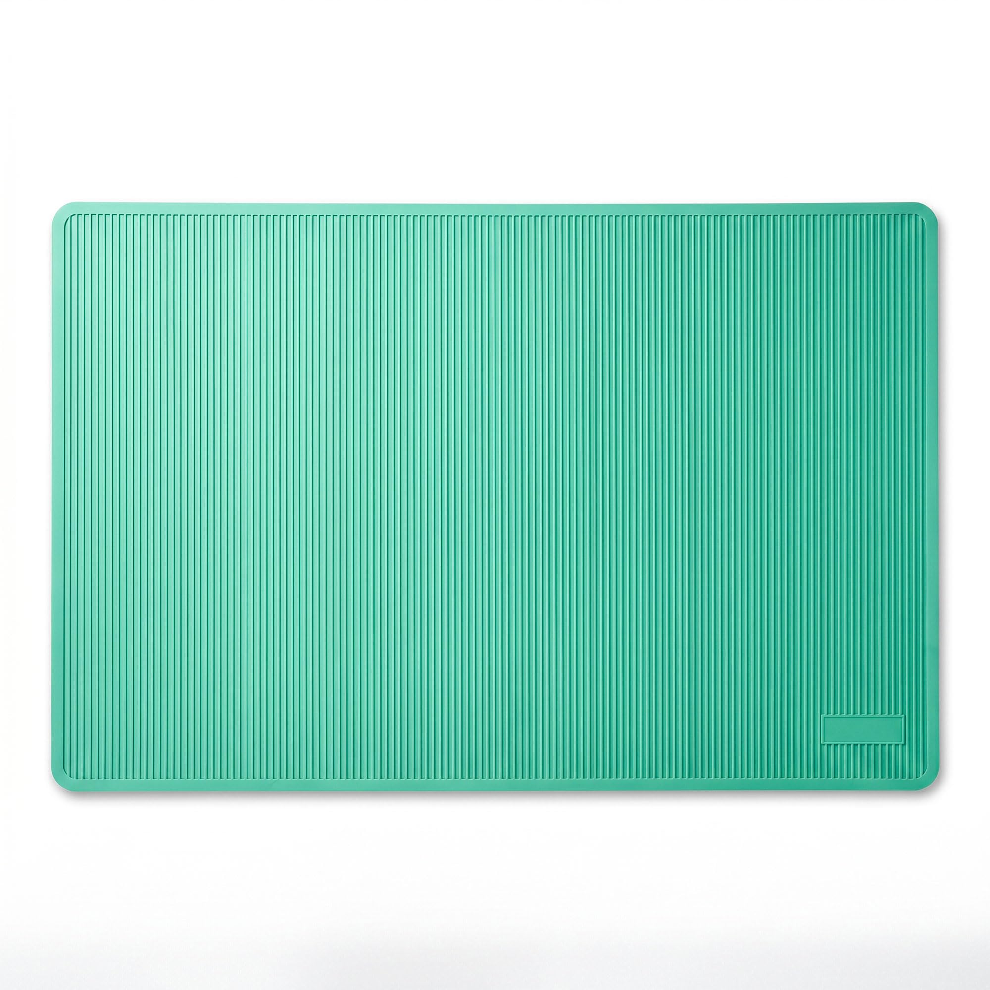 Pet Grooming Table Non-Slip Mat - Padded Mat for at-Home Grooming Dogs and Cats,Bathing Mat for Pets, Diameter：57cm/22.44inch (Turquoise Green, 75cm/29.5inch)