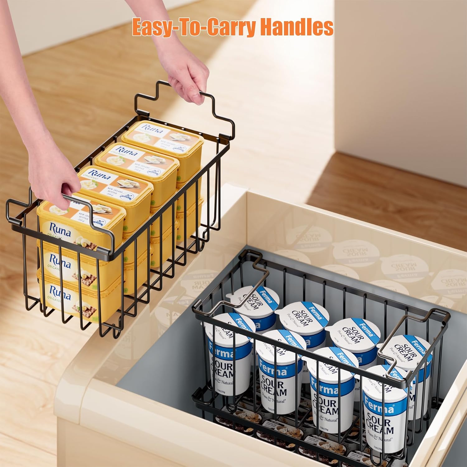 Freezer Organization Made Easy