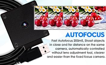 Amazon.co.jp: ELP 1600万画素 Webカメラ オートフォーカス 広角 小型