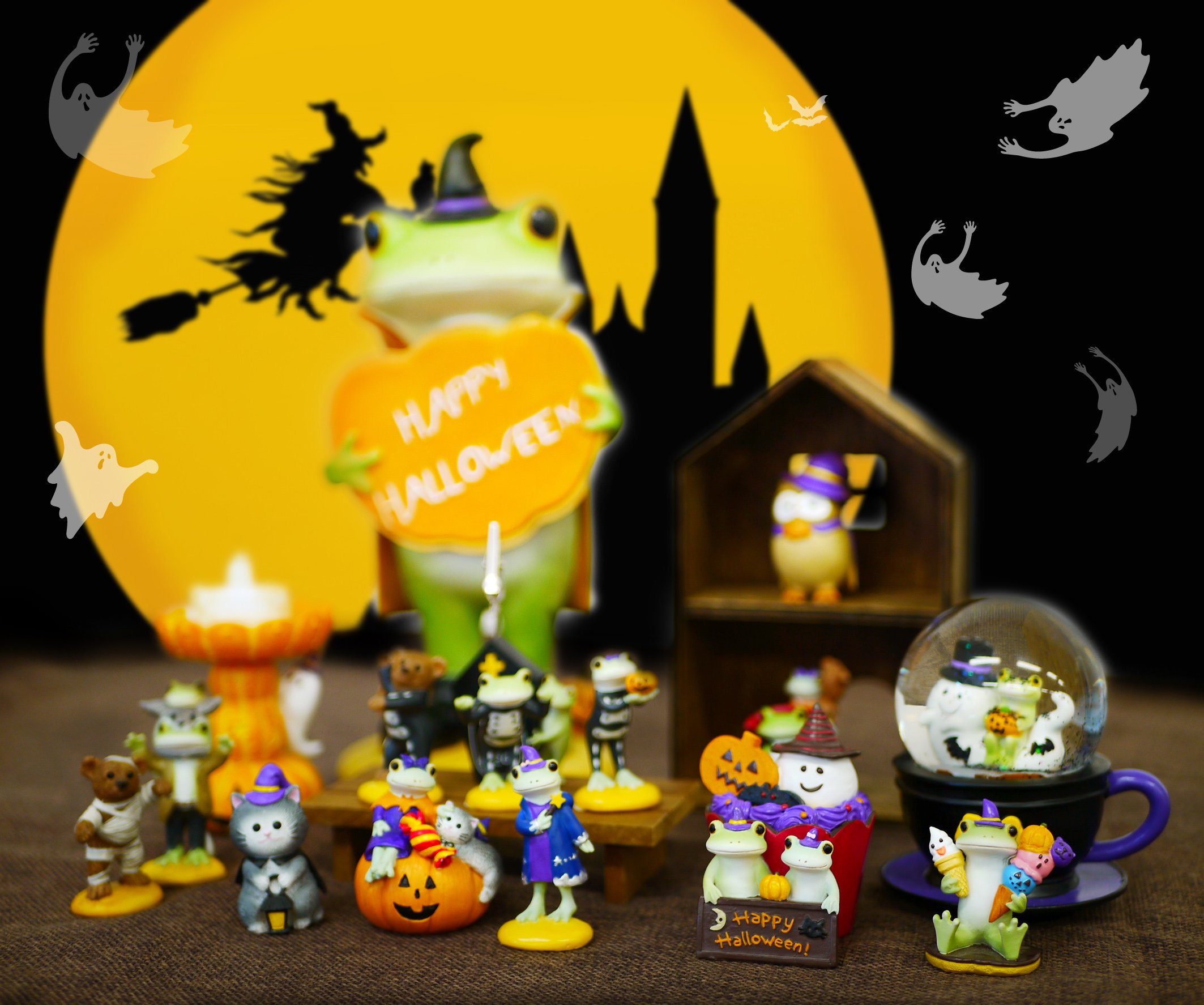 大きなコポー　ハロウィン Amazon｜ダイカイ コポー ハロウィン狼コポタロウ 71581 幅3.5×奥行2.3