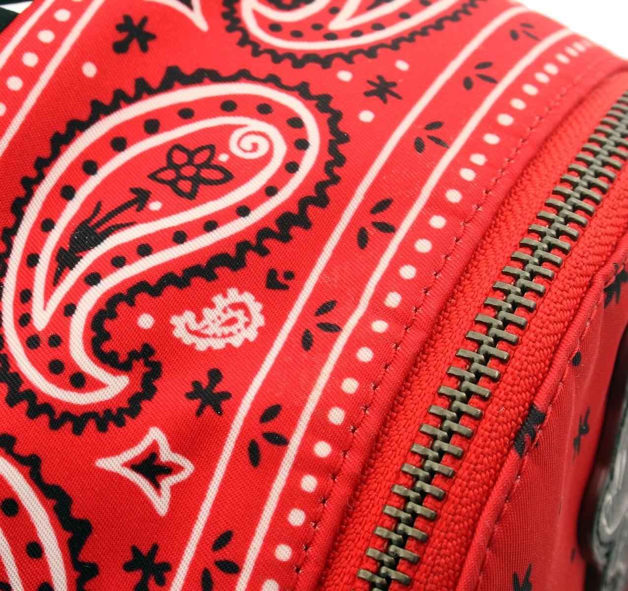 Coach x Disney Mini Charlie Backpack Paisley Prairie Bandana Backpack F59831 Coach Mini Charlie Backpack in Prairie Bandana Print with  main image 3