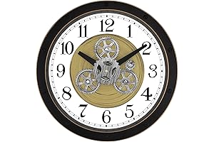16 Inch Large Industrial Steam Punk Wall Clock