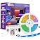 Gesto 10 Meter RGB LED Strip Light with Adaptor | 600 LEDs 5050 Multicolor Strip with 16-Mode Remote Control & Adhesive | LED