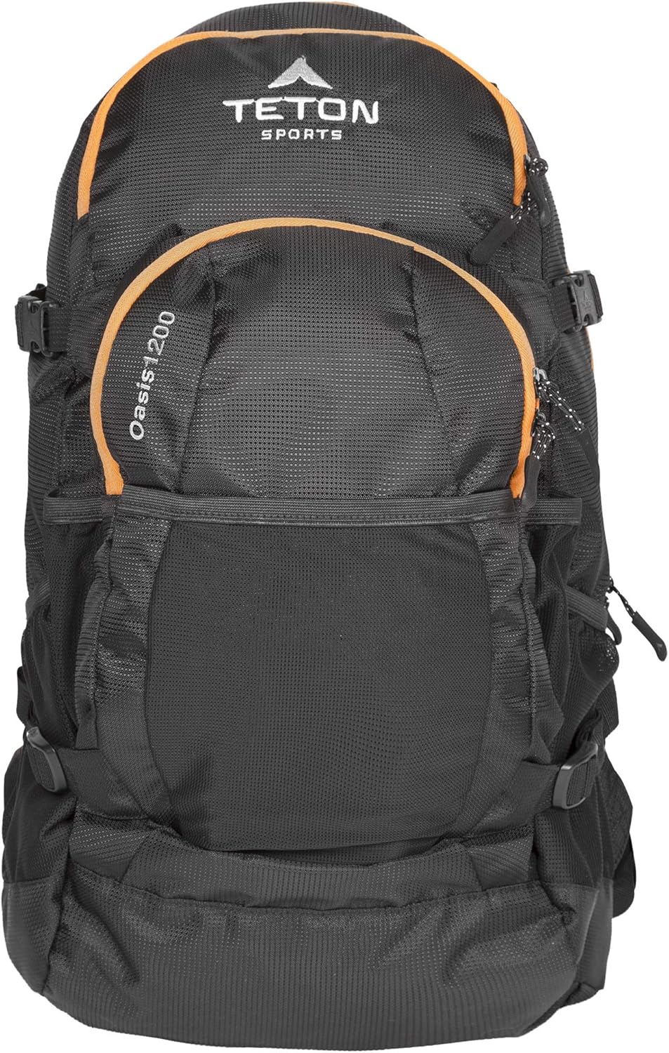 TETON Sports Oasis 1200 Hydration Pack; Free 3-Liter Hydration Bladder; For Backpacking, Hiking, Running, Cycling, and Climbing , Black, 12 x 9.5-Inch : Sports & Outdoors