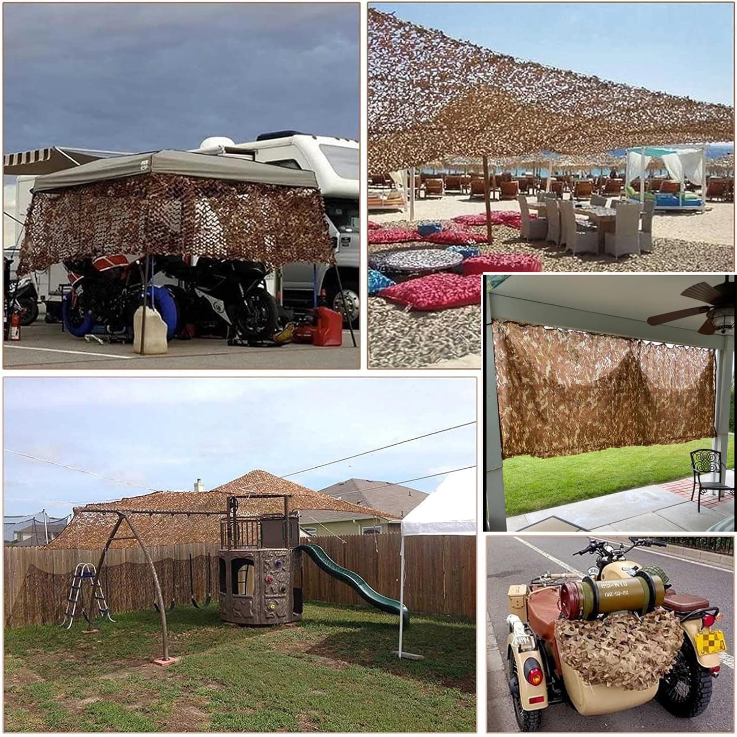 Tarnnetz Camouflage Netz, 1x2m, Army Camo Tarnung Net Tarnung Netz Sonnenschutz Sonnenschutznetze für Haus Jagd Garten Camping Partydekoration, Sichtschutz