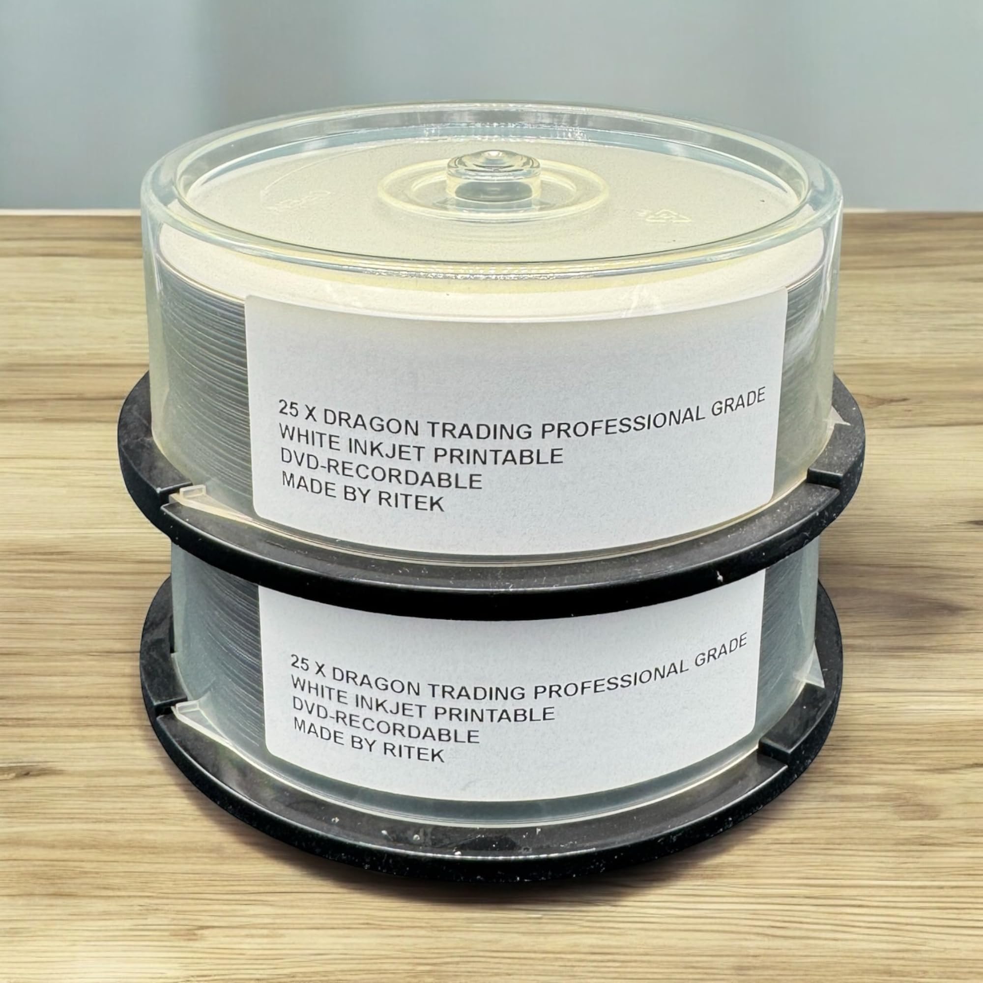 DVD-R 16x White Full Face Thermal Printable (100 Stack), [Importado de UK]