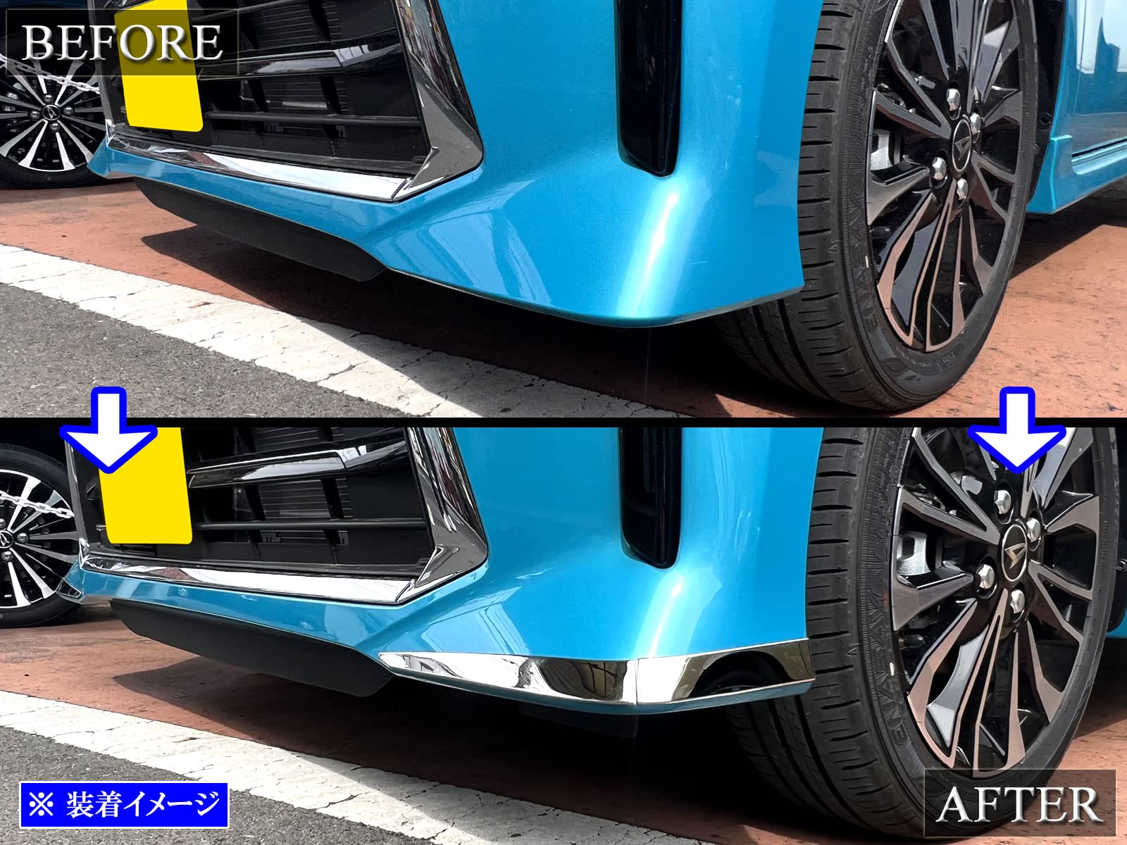 Amazon | BRIGHTZ タントカスタム LA650S LA660S 後期 超鏡面