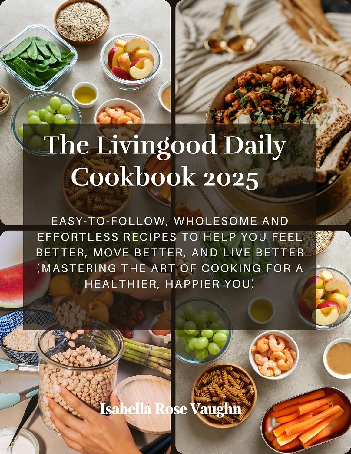 The Livingood Daily Cookbook 2025: Easy-to-Follow, Wholesome and Effortless Recipes to Help You Feel Better, Move Better, and Live Better (Mastering the Art of Cooking for a Healthier, Happier You)
