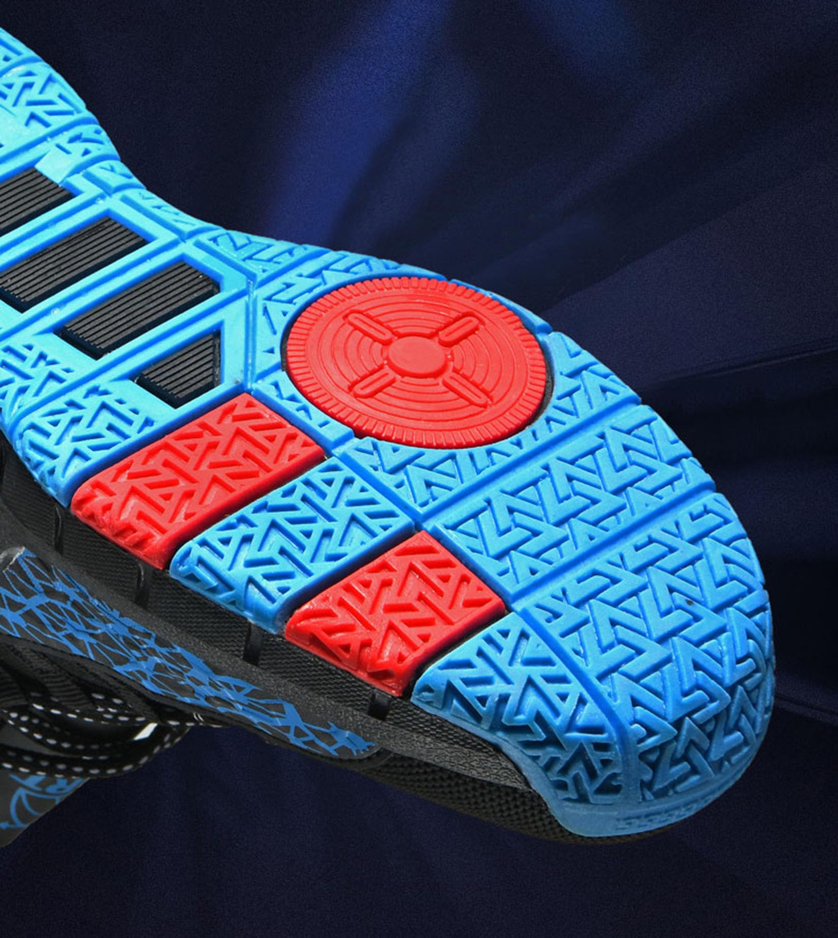 Chłopięce Buty Do Koszykówki Męskie Buty Sportowe Dziewczęce Miękkie I Oddychające Wewnętrzne Buty Sportowe Outdoor Buty Do Biegania(34 EU, Z04)