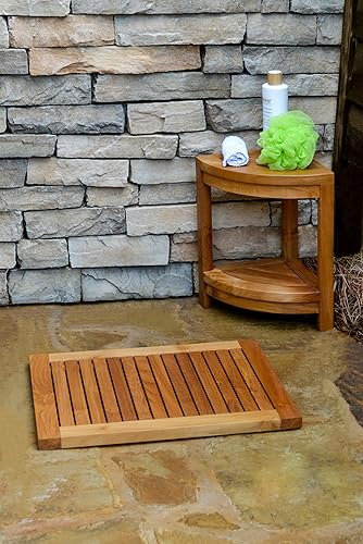 Miniatura 4 de Tortuga Outdoor Jakarta - Mini soporte de ducha de madera de teca, teca