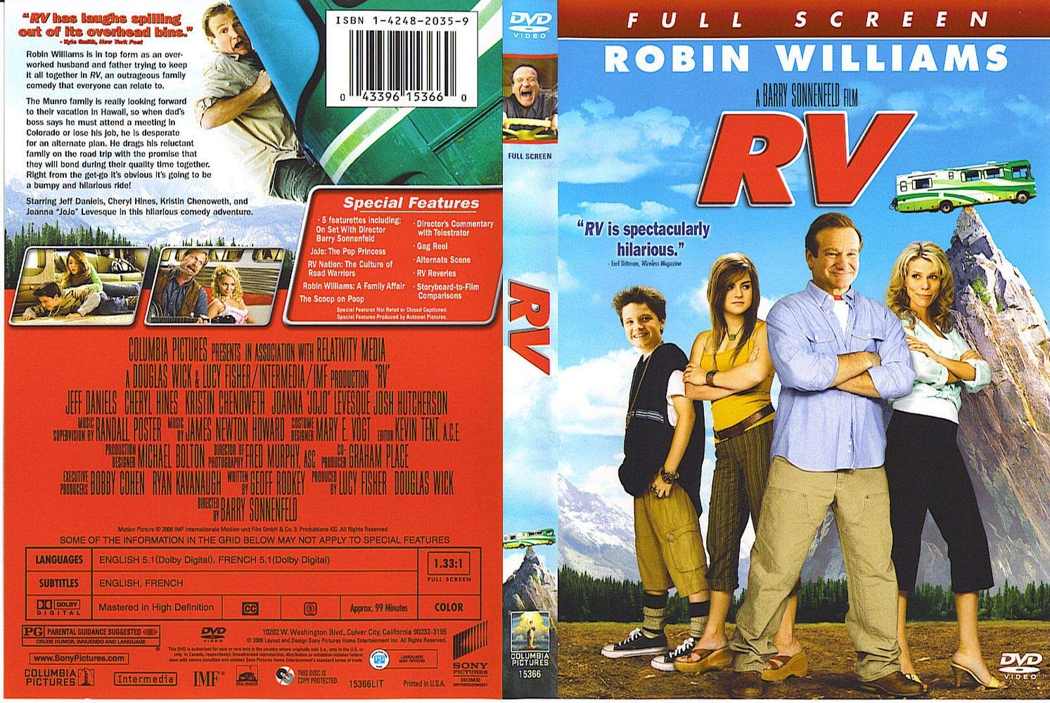 RV Full Screen [DVD] [DVD]