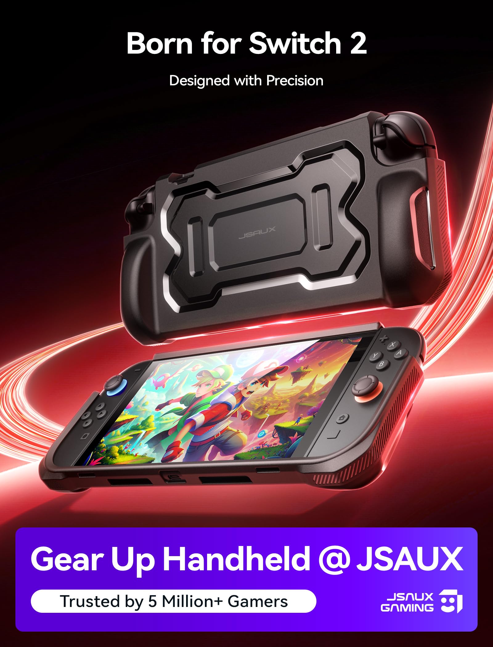 Amazon.com: JSAUX Protective Case for Nintendo Switch 2 2025, TPU