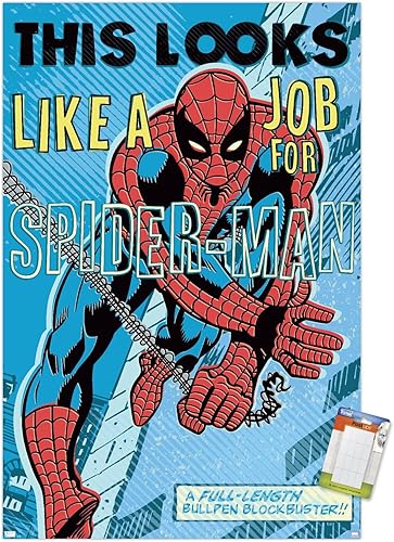 Trends International Marvel Comics Spider-Man - Parece un póster de pared de trabajo