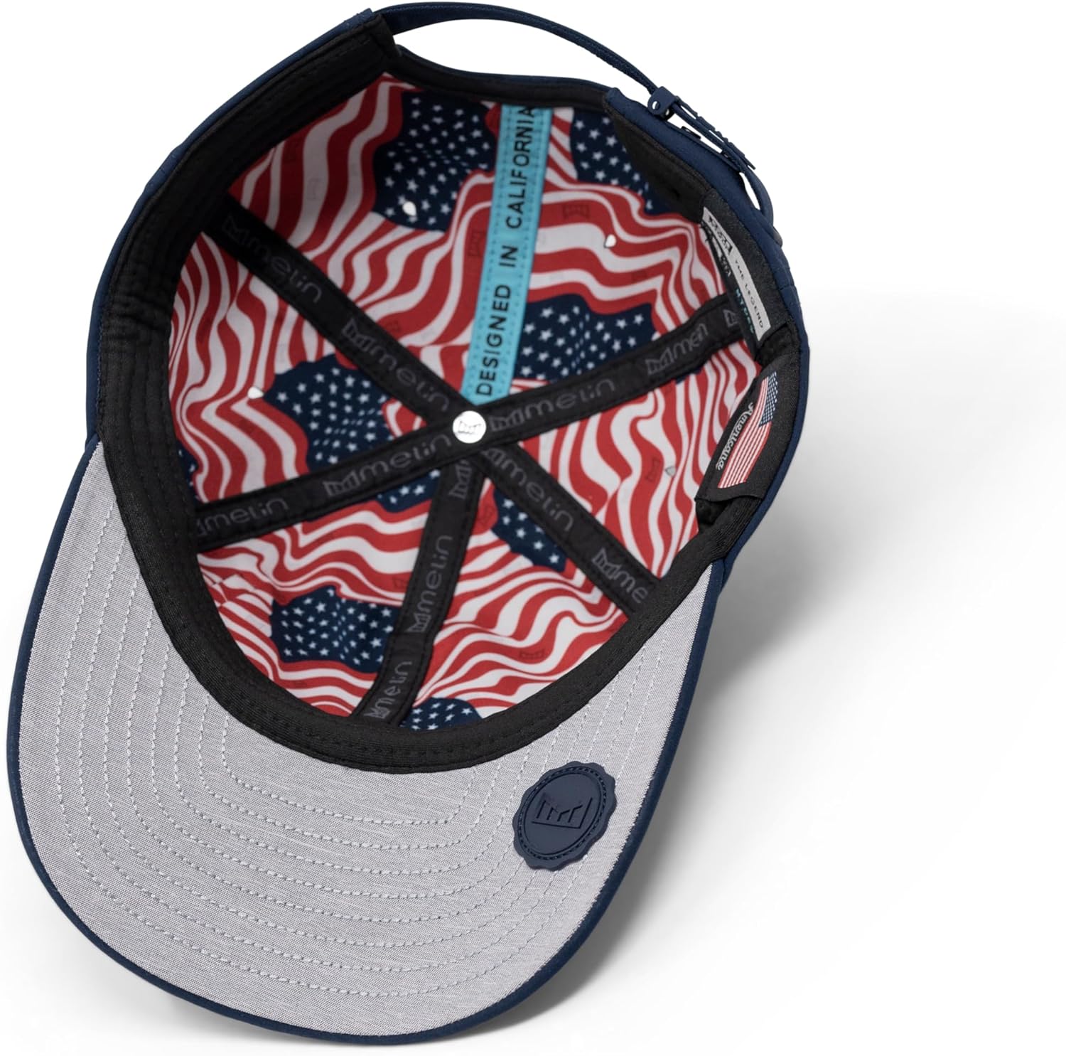 melin Legend Hydro, Men's Performance Dad Hat, Relaxed Fit, Water-Resistant Golf & Workout Hat for Men & Women, Medium-Large - Image 7