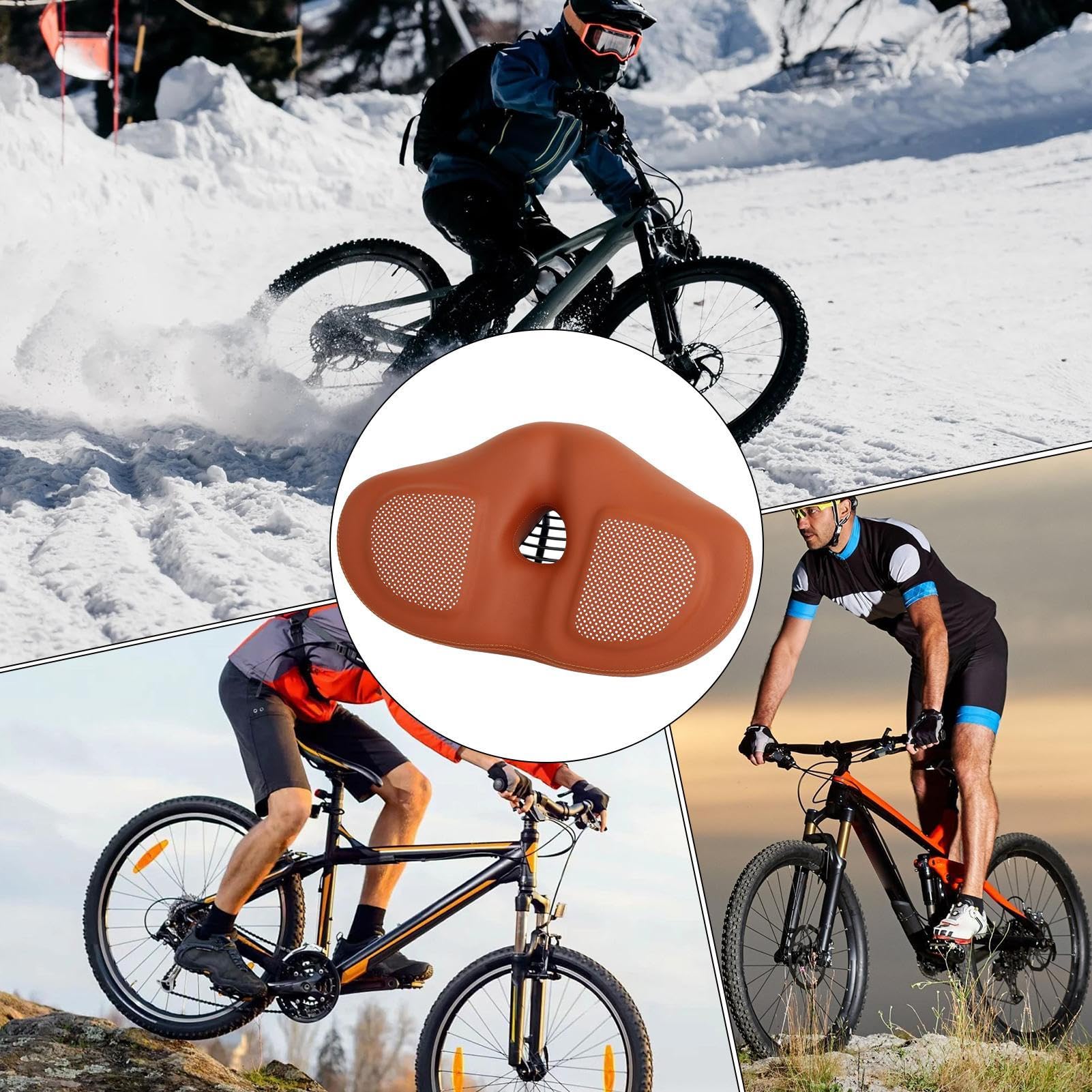 Siège de vélo confortable, imperméable, ergonomique, respirant