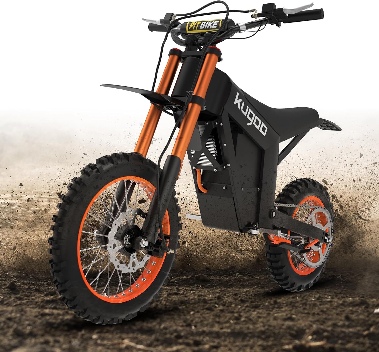 Electric-Dirt-Bike for Teens-Adults, Soleil01 2000W-21AH-37MPH Electric-Motorcycle, Mountain Bike with 14″ 12″ Off-Road Fat Tire for Age 13+ Electric-Dirt-Bike for Teens-Adults, Soleil01 2000W-21AH-37MPH Electric-Motorcycle, Mountain Bike with 14″ 12″ Off-Road Fat Tire for Age 13+