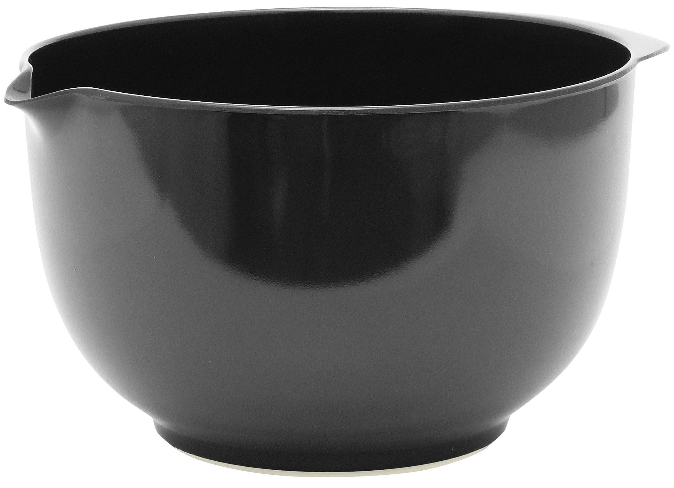 Hutzler Melamine Mixing Bowl, 2.5 quarts, Black