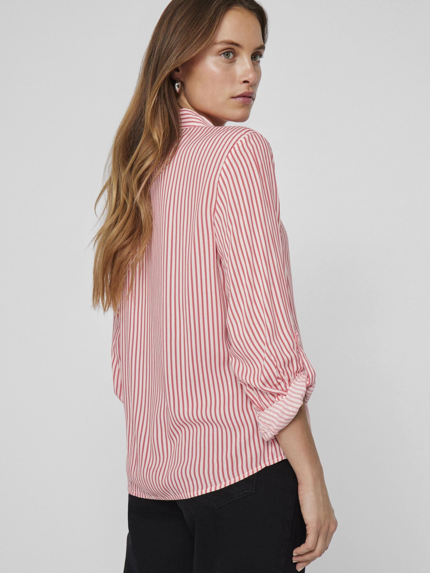 Vila Damen Virosa L/S Shirt - Noos Virosa L/S Shirt - Noos (1er Pack)