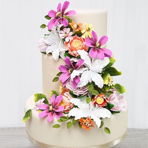 Miniatura 2 de Global Sugar Art Protea - Flores de pastel de azúcar, color durazno grande, 1 unidad por el chef Alan Tetreault