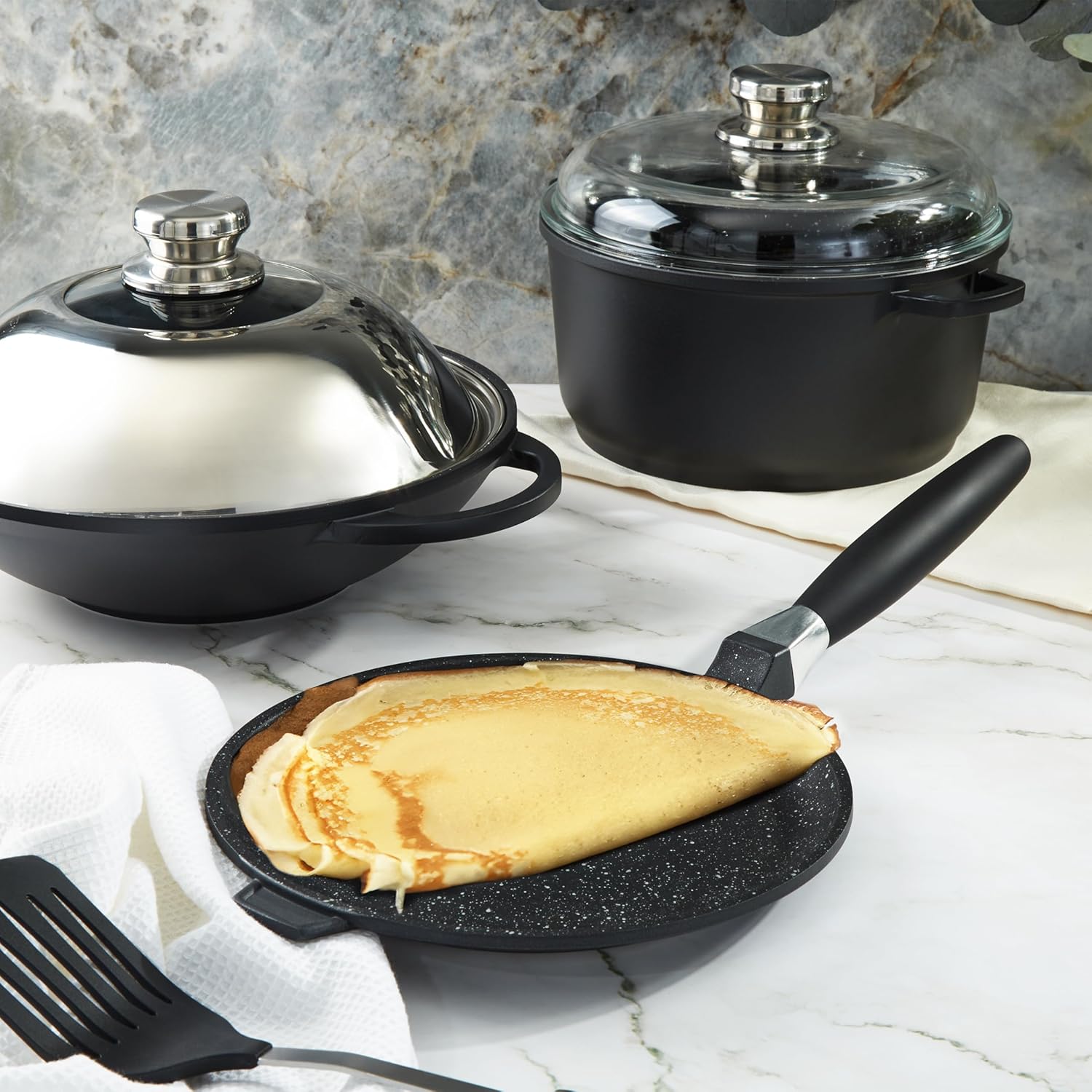 Berghoff EuroCAST Cast Aluminum Nonstick 10" Pancake Pan