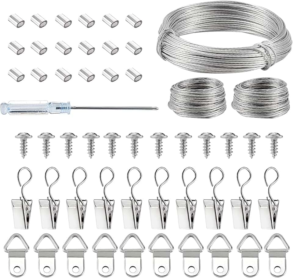 picture wire hanging kit