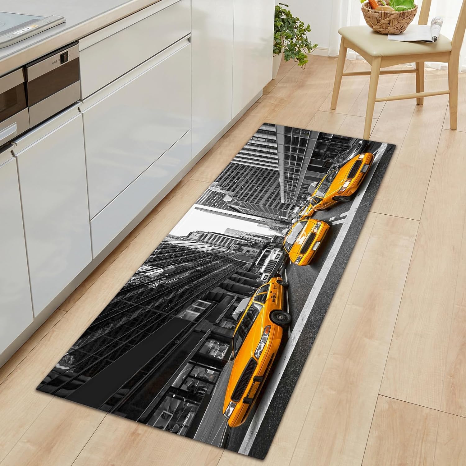 Tapis de chambre New York 3D pour sublimer la salle à manger et le porche