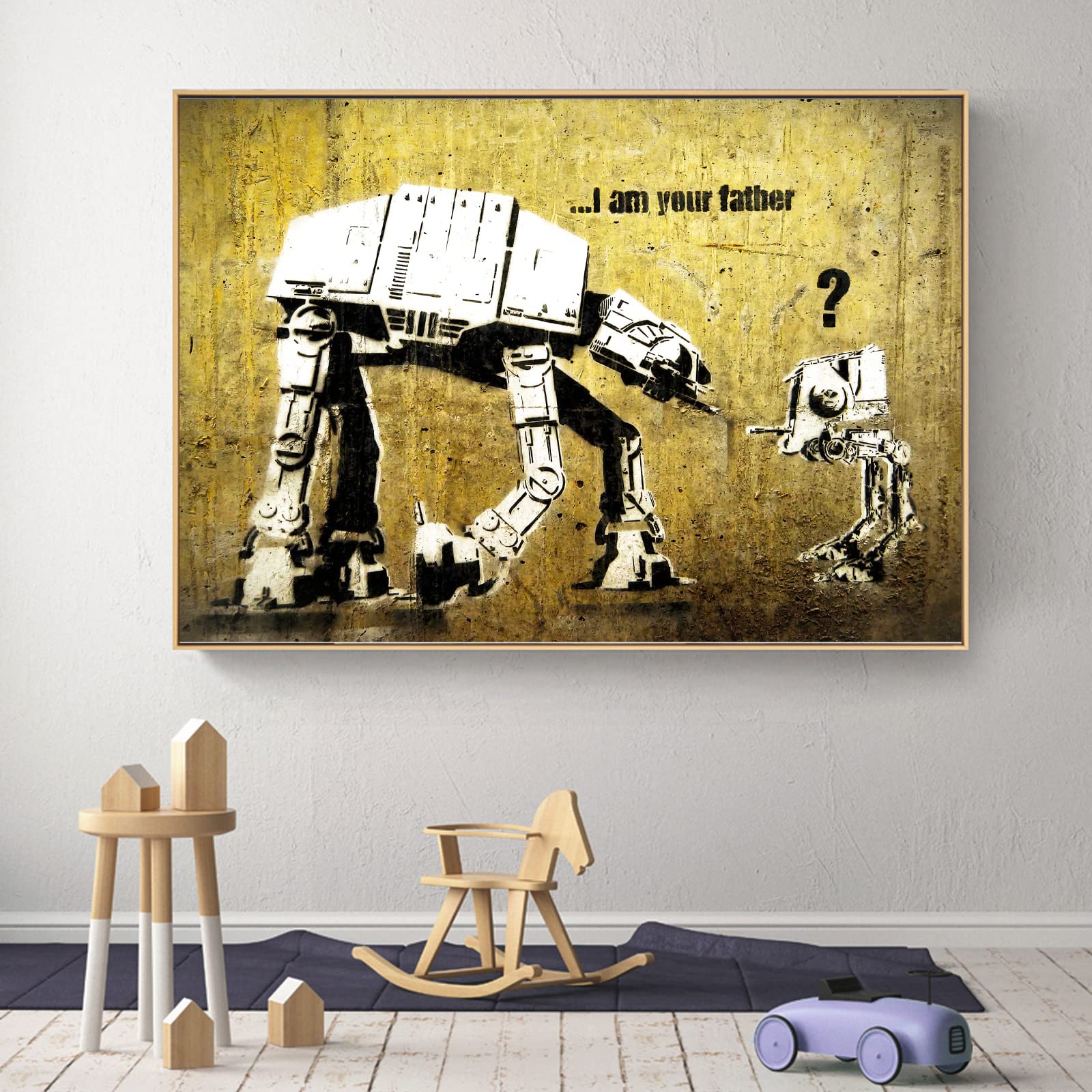 日本未入荷4サイズ♪ウォールアート-I am Your Fatherバンクシー 日本未入荷4サイズ♪ウォールアート-I am Your Fatherバンクシー