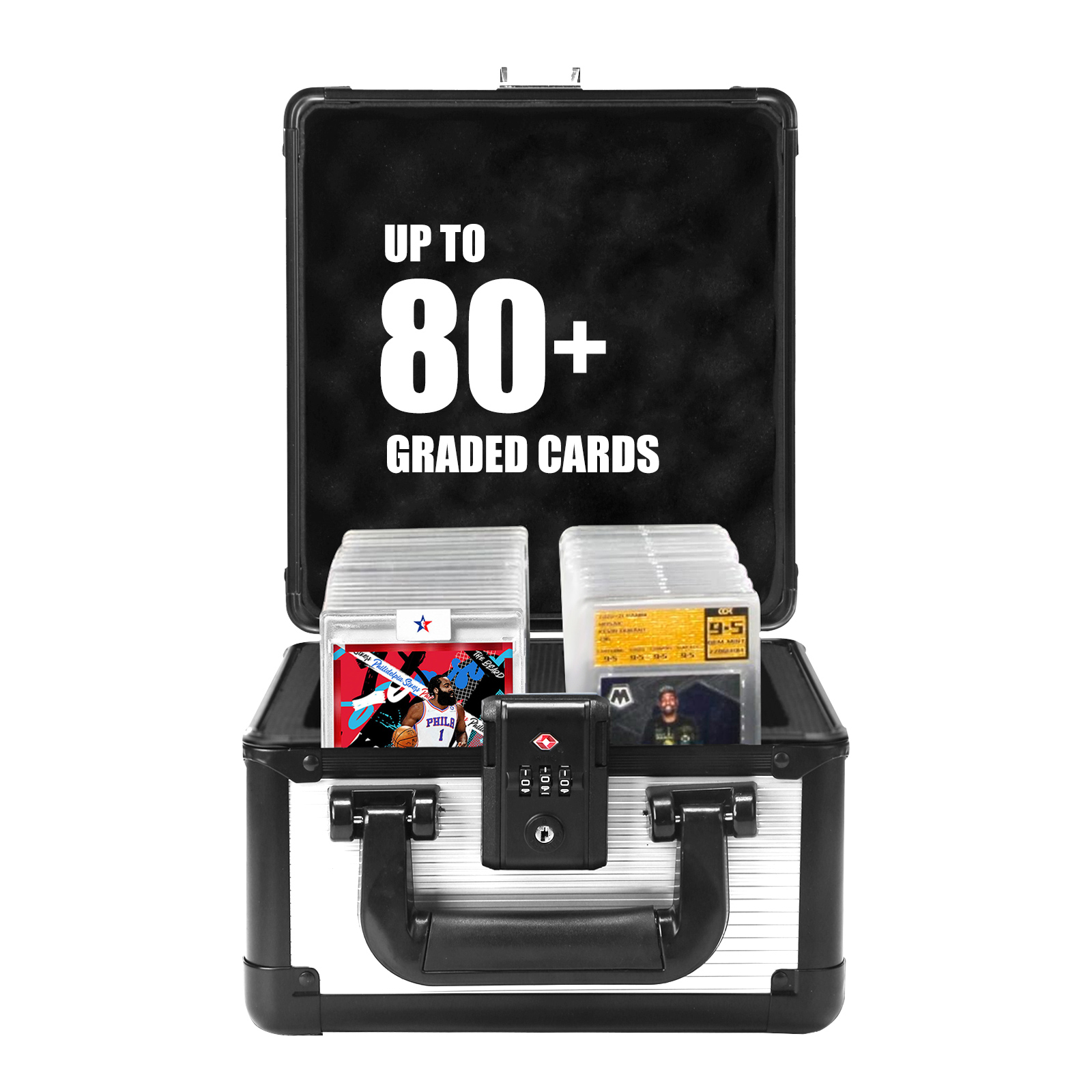 Amazon.com: ZINHO Graded Card Case Upgraded Sports Card Storage