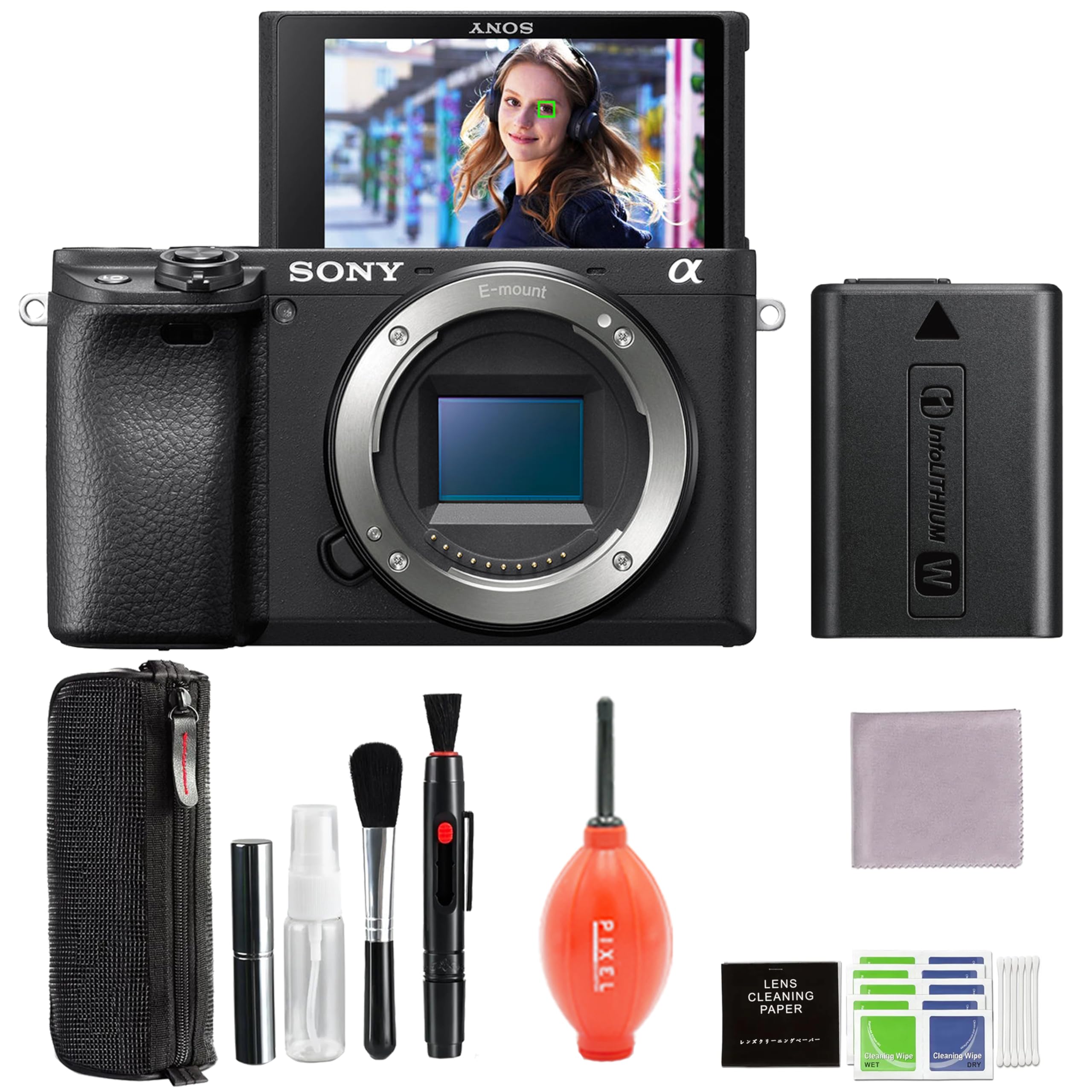 Amazon.com : Sony a6400 Mirrorless Digital Camera Bundle