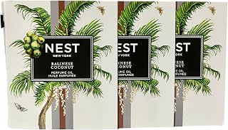 NEST Balinese Coconut Sample Perfume Oil Parfum 1.5 ml / 0.05 fl.oz - Vial SPLASH ON/DABBER Set of 3 Vials (3543)